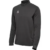 Hummel Sport sweatshirt 'Authentic' silvergrå / vit