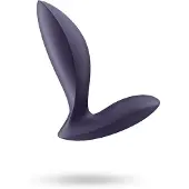 Satisfyer Power Plug - App-styrd analvibrator (lila)