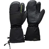 Black Diamond - Skidhandskar - Alpine 3-Finger Mitts Black/Carbon för UnisexUll - Storlek L - Grå