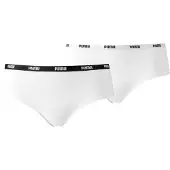 Puma Hipster Panties 2 Units Vit L Kvinna