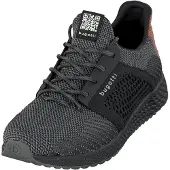 Bugatti Låg sneaker grå / orangeröd / svart