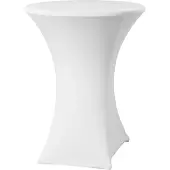 Hendi Symposium rund cateringduk, diameter 70cm, vit