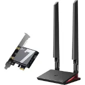 TP-LINK Archer TBE550E WiFi 7-adapter och Bluetooth 5.4 PCIe-adapter