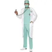 Smiffy Doktor Maskeraddräkt - Large