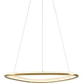 QAZQA Design Hänglampa Guld 3-stegs Dimbar - Organico
