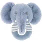 Keel Toys Keeleco Ezra Elefant Ring-Skallra – 14 cm