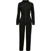 Urban Classics Velvet Rib Boiler Långärmad Jumpsuit