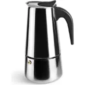 Ibili Express Inox Moka Kaffebryggare Italienska 10 Koppar
