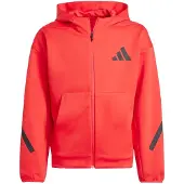 Adidas Luvtröja Z.N.E. Full Zip - Ruby/Svart Barn, storlek 176 cm