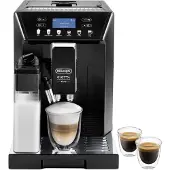 De'Longhi Eletta Cappuccino Evo ECAM46.860.B - Automatisk kaffekokare med mjölkskummare - 15 bar - svart