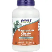 Now Foods, Magnesium Citrate Pure Powder, 8 oz (227 g)