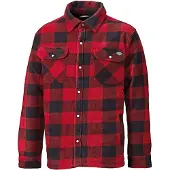 Dickies PORTLAND Herrskjorta Jacka Röd