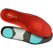 Sievi Dual Comfort Plus: Neutral Arch, Unisex, Vuxen, Komfort-innersula, Svart, Grå, Röd, EUE, 1 styck