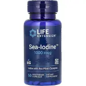 Life Extension , Sea-Iodin, 1 000 mcg, 60 Vegetariska Kapslar