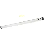 Pracht 9109003 9109003-KATLA ONE LED-våtrumsbelysning LED Ljuskällan kan bytas ut med elektrikers hjälp 17 W, 23 W, 32 W Ofärgad