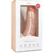 EasyToys - dildo med sugkopp och pung - 20cm - natur