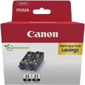 Canon Bläck PGI-35 BK Original 2-pack Svart 1509B029