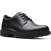 Clarks för män. 26173437 BatcombeTieGTX lädersko svart (40), Hud, Karta, Nyckelband, Casual