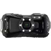 Ricoh WG-80 - Digitalkamera - kompakt - 16.0 MP - 1 080 p - 5x optisk zoom - undervatten upp till 14 m - svart
