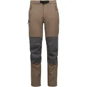 Black Diamond - Vandringskläder - M Alpine Hybrid Pants Walnut Anthracite för Unisex - Storlek 32 US - Beige