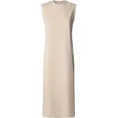 Pepe Jeans för kvinnor. PL953750 Ari beige klänning (XL), Casual, Bomull, Ärmlös / Hängselbyxor
