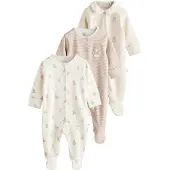 Next Pyjamas kräm / sand / beigemelerad