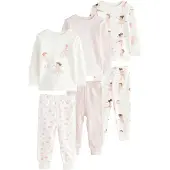 Next Pyjamas brun / rosa / vit