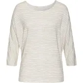 LASCANA T-shirt ecru / sand
