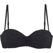 LASCANA Bikiniöverdel svart