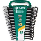 Sata Skiftnyckelset ST08032; 8-19 mm; 12 st.