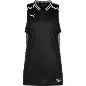 Puma Trikå 'Hoops Team Game' svart / vit