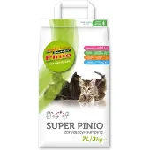 Benek Super pinio Kattströ med tropisk majs 7 liter