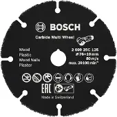 Bosch Accesorios Multimaterialkapskiva 76 Mm