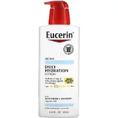 Eucerin , Daglig hydrering kräm, SPF 15, Parfymfri, 16,9 fl oz (500 ml)