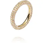 Mockberg Pavé eternal gold ring 52 MB0211