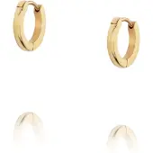 Mockberg Classic Gold Hoops Small - Stjärnurmakarna