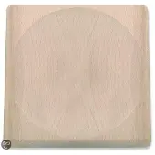 Triangle plate for chopping knife, 20x20x3cm, 50.805.20.00