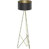 Eglo Golvlampa , Camporale, Svart, Vardagsrum, Metall, Modern