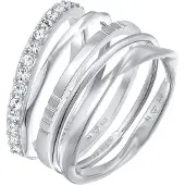 Elli Ring silver / transparent