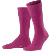 Falke Sockor mörkrosa / vit