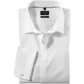 Olymp No'6 Bröllops Skjorta Beige Off-White Storlek