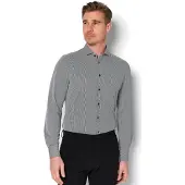 Pure Functional Skjorta Randig Svart Storlek