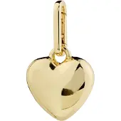 Pilgrim Berlock 'Charm Full Heart' guld