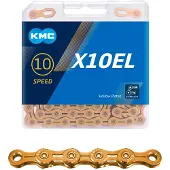 Kmc Grandine X10EL Ti-N Gold 10-växlad 114 länkar