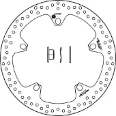 Brembo Bromsskiva 168B407D7, 1 Stycke