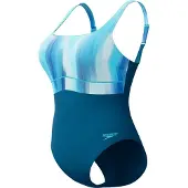 Speedo Shaping Contoureclipse Printed Baddräkt