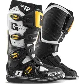 Gaerne SG12 Motocrossstövlar Svart/Vit/Guld 42 Unisex sort