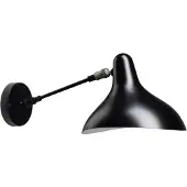 DCW éditions Vägglampa , Svart, Vardagsrum, Metall