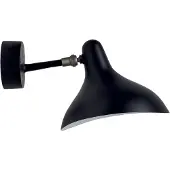 DCW éditions Vägglampa , Svart, Vardagsrum, Metall