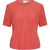 Vila T-shirt ljusröd